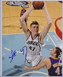 ANDREI KIRILENKO SIGNED AUTOGRAPHED 8X10 PHOTO UTAH JAZZ COA