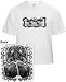Rock band TOOL 'Gray Tool Man' White t-shirt