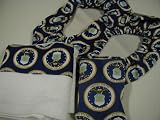 Air Force Fabric Shoe Cover Rosin Bag Towel Set