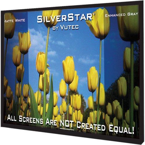 Vutec - SilverStar Fixed Frame Projection Screen