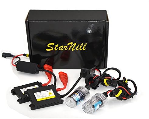 Starnill One Pair 35W HID Xenon Conversion Kit"all Bulb Sizes and Colors" with Premium Ballasts (H11, 12000K)