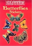 Glitter Butterflies Stickers