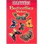 Glitter Butterflies Stickers