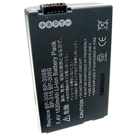 Click here to buy Lenmar LIC315 Lithium-ion Camcorder Battery Equivelent to the Canon BP-315 Battery by Lenmar.