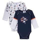 Infants' Chicago Bears Long-Sleeve Bodysuit 2-pk.