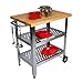 John Boos & Co. Cucina Avanti Maple Top Kitchen Cart #CUCAV01