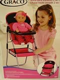 Graco 2 in 1 Hot Pink Doll High Chair