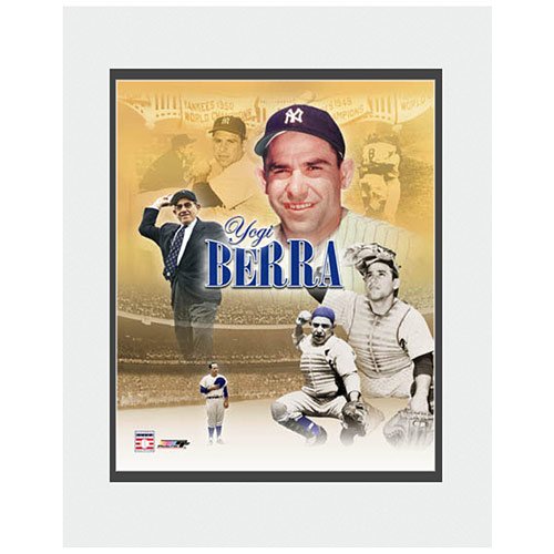 Photo File New York Yankees Yogi Berra Legends Matted Photo