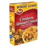 Post Cranberry Almond Crunch Cereal, 13-Ounce Boxes (Pack of 4)