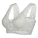 New Womens Wirefree Yoga Sports Leisure Sexy Lace Padded Bra