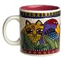 Laurel Burch Rainbow Safari Mug