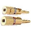 24k Gold-Plated Banana Plugs