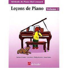 Piano Lessons Book 2 - French Edition: Hal Leonard Student Piano Library (Education Piano Lib French Ed)