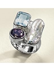 Smithsonian Sculptural Multi-Stone Ring