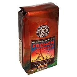 The Coffee Bean & Tea Leaf, Hand-Roasted French Roast Ground Coffee, 12-Ounce Bags (Pack of 2)