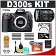 Nikon D300s Digital SLR Camera + 18-200mm VR [Vibration Reduction] II DX Lens + 16GB Card + (2x) EN-EL3e Battery Packs + UV Filter + Cameta Bonus Accessory Kit