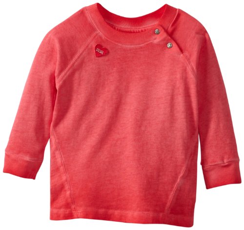 Diesel Baby-Girls Infant Tailleb Pigment Dye Cotton Long Sleeve Tee