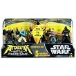 Star Wars Attacktix Battle Figure Game Starter Set with 5 Star Wars Figures