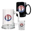 Texas Rangers MLB 15oz Tankard, 15oz Ceramic Mug & 2oz Shot Glass Set - Primary Logo by Great American Products