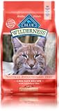 Blue Buffalo Cat Indoor Adult Weight Control Hairball Chicken Formula Grain Free Dry Cat Food, 5 lb Bag