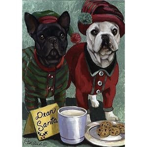 French Bulldog Christmas Cards