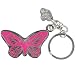 Paperchase Metal Keyring, Butterfly Design.