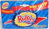 Ruffles Potato Chip - Jumbo Size Magnetic Bag or Chip Clip (1 Each)