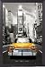 Poster gerahmt: New York - Taxi No.1 (91 x 61cm)
