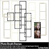 Digital Scrapbooking Elements - Photobooth Frames