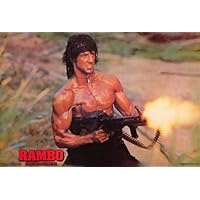 Rambo: First Blood, Part 2 Poster B 27x40 Sylvester Stallone Richard Crenna Charles Napier