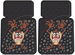 Tasmanian Devil Taz with Attitude Front Floor Mats