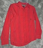 Tony Hawk Woven Long Sleeve Shirt, Biking Red