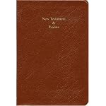 KJV Cameo New Testament & Psalms British Tan Berkshire NTPR424 book cover