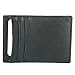 Alpine Swiss Mens Top Grain Leather Minimalist Money Clip Front Pocket Wallet