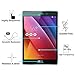 ASUS ZenPad S 8.0 (Z580C) Glass Screen Protector, OMOTON Tempered-Glass Screen Protector with [9H Hardness] [Premium Crystal Clear] [Scratch-Resistant] [No-Bubble Installation], Lifetime Warranty