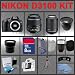Nikon D3100 SLR Digital Camera with 18-55mm II Lens and 55-200mm VR Lens + Huge Accessories Package Including Wide Angle Macro Lens + Telephoto Lens + 8gb SDHC Memory Card + Hi-Speed SD Card Reader + Digital Flash + Extended Life Battery + Tripod + LCD Lens Cleaner Kit + LCD Screen Protectors + Memory Card Wallet + Carrying Case + Cleaning Cloth