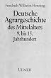 Deutsche Agrargeschichte im Mittelalter