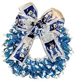 Vanilla Tootsie Roll Christmas Candy Wreath - Limited Edition