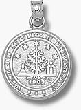Western Michigan Broncos Seal Pendant - Sterling Silver Jewelry