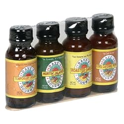 Dave's Gourmet Mini Hot Sauces, 0.75-Ounce Bottles in 4-Count Sets (Pack of 3)