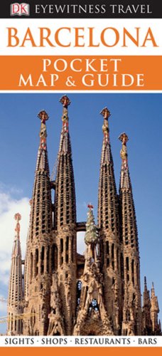 City Travel Guides Discounted  Books : Eyewitness Travel Barcelona Pocket Map And Guide