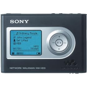 Sony NW-HD3 Network Walkman 20 GB Digital Music Player (Black)