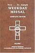 St. Joseph Weekday Missal, Complete Edition, Vol. 1, Advent to Pentecost