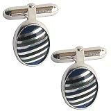Gift Ideas for Dad Sterling Silver Cuff Link Set (cflng235)