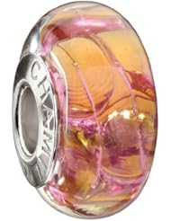 Authentic Chamilia Murano Charm 24K Gold Collection "Sunrise Gold" 2116-0071