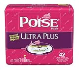 Poise Bladder Protection Pads, Ultra Plus, 42 pads