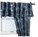 Dan River Aviva 84 by 84-Inch Unlined Window Drape, Lemon Leaf