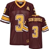 Arizona State Sun Devils Youth Maroon Stadium Football Jersey