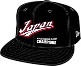 WBC004N ニューエラ JAPAN-M2O CHAMPS メモリアルキャップ ブラック 7.1/2