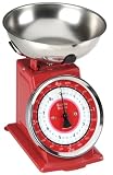 Typhoon Retro Revolution 8-Pound Spring Scale, Buick Red